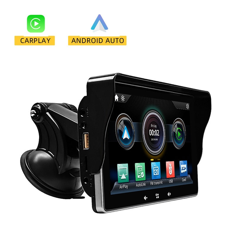 (📲 MULTIMEDIA) Autoradio universel 7 pouces, lecteur vidéo multimédia sans fil, écran tactile automatique Android